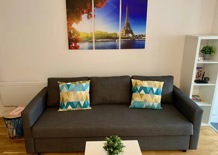 \'Studiocdg\' Appartement, Roissy Airport, Parc Expositions, Arena Grand Paris, Disney, Asterix